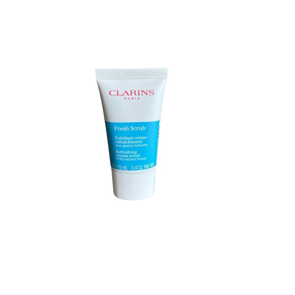 Clarins Paris Fresh Scrub Exfoliant Crème, Travel size, NWOB!
